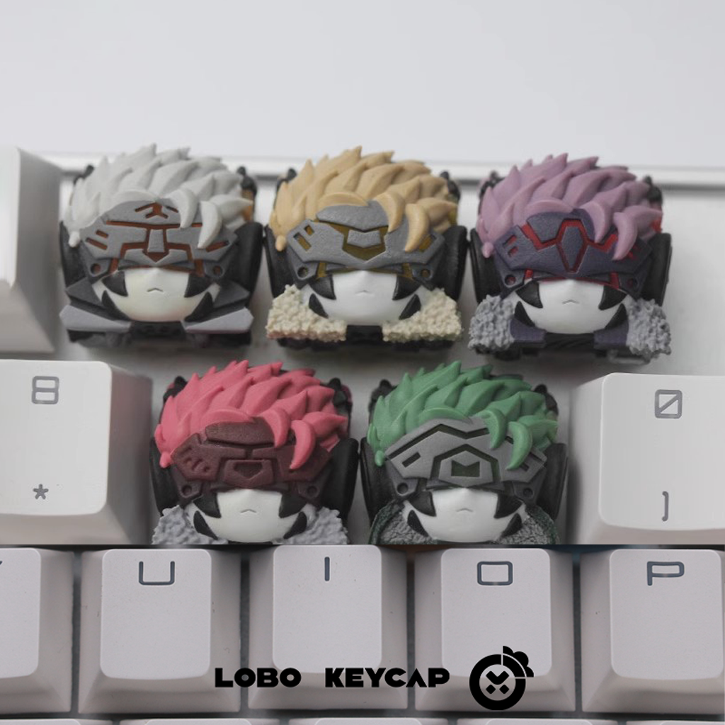 Keycap Lobo Artisan Aquilek Xuyên led