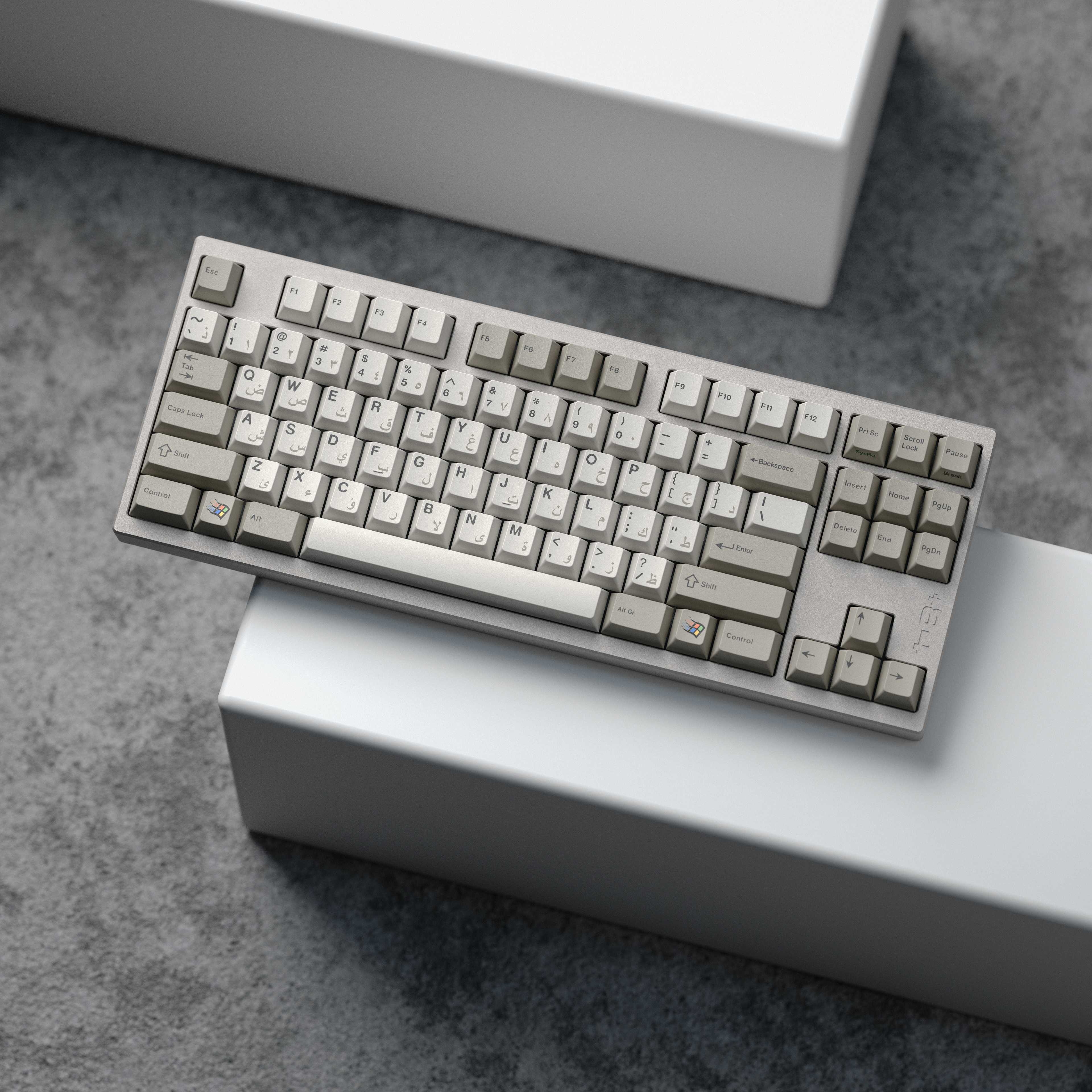 Keycap Keykobo Beige Cherry ABS Doubleshot