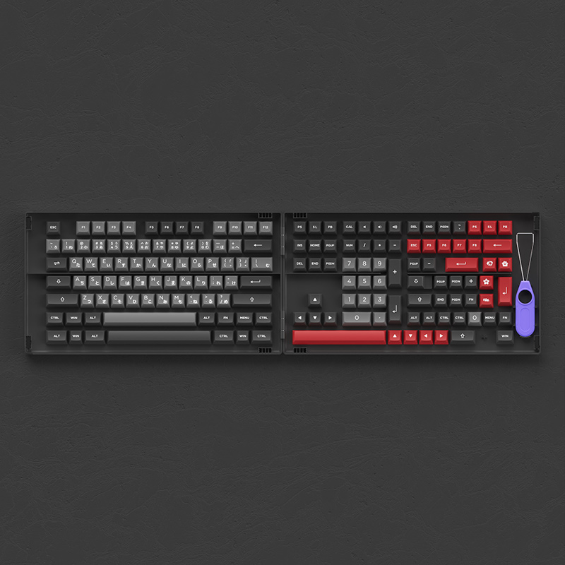 AKKO Keycap set – Psittacus (PBT Double-Shot/ASA profile/158 nút)