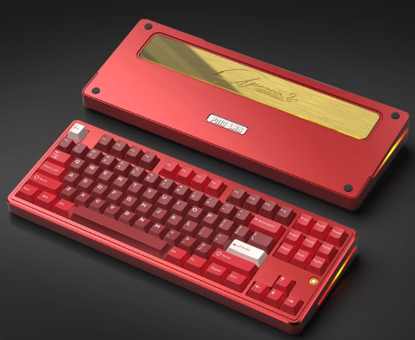 [Pre-Order] Bàn phím cơ PMO Aurora 80 Prebuit I Nhôm CNC | Hotswap 3 modes RGB | TKL 80%