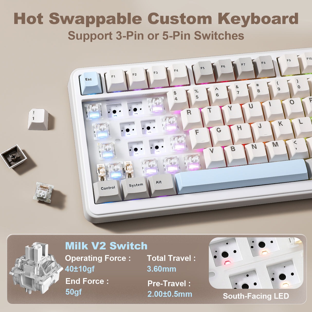 Bàn phím cơ Yunzii B75 Pro Max