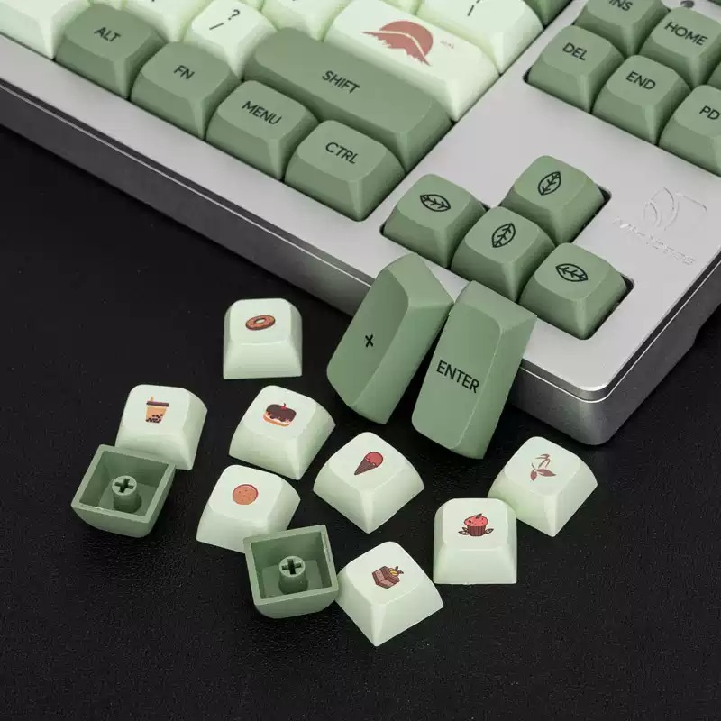 Keycap Mintcap XDA Matcha PBT Dyesub
