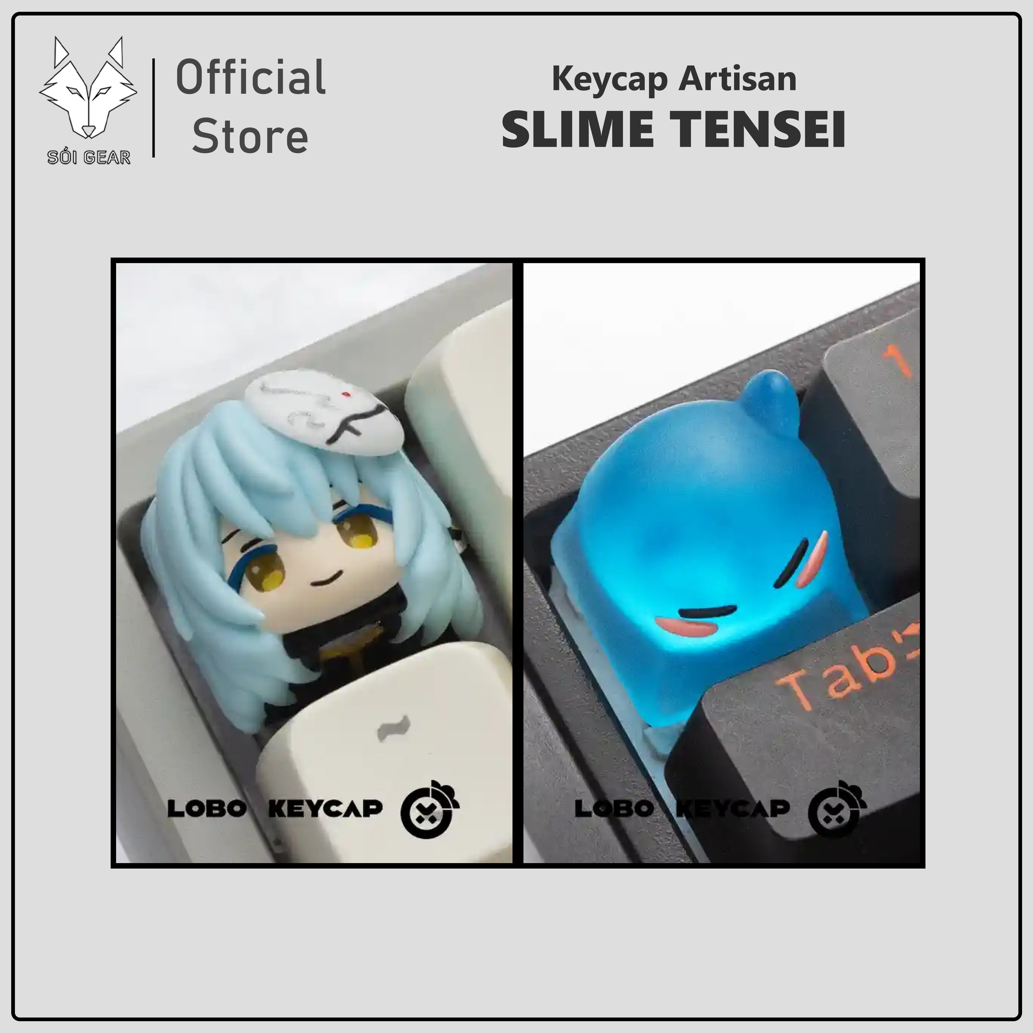 Keycap Artisan Lobo Slime Tensei