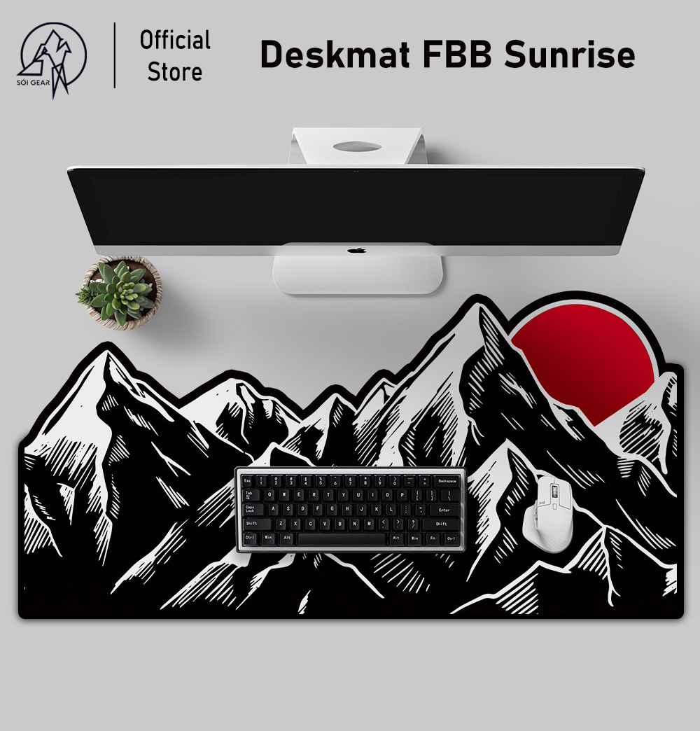 [In Stock] Deskmat FBB Japanese Sunrise