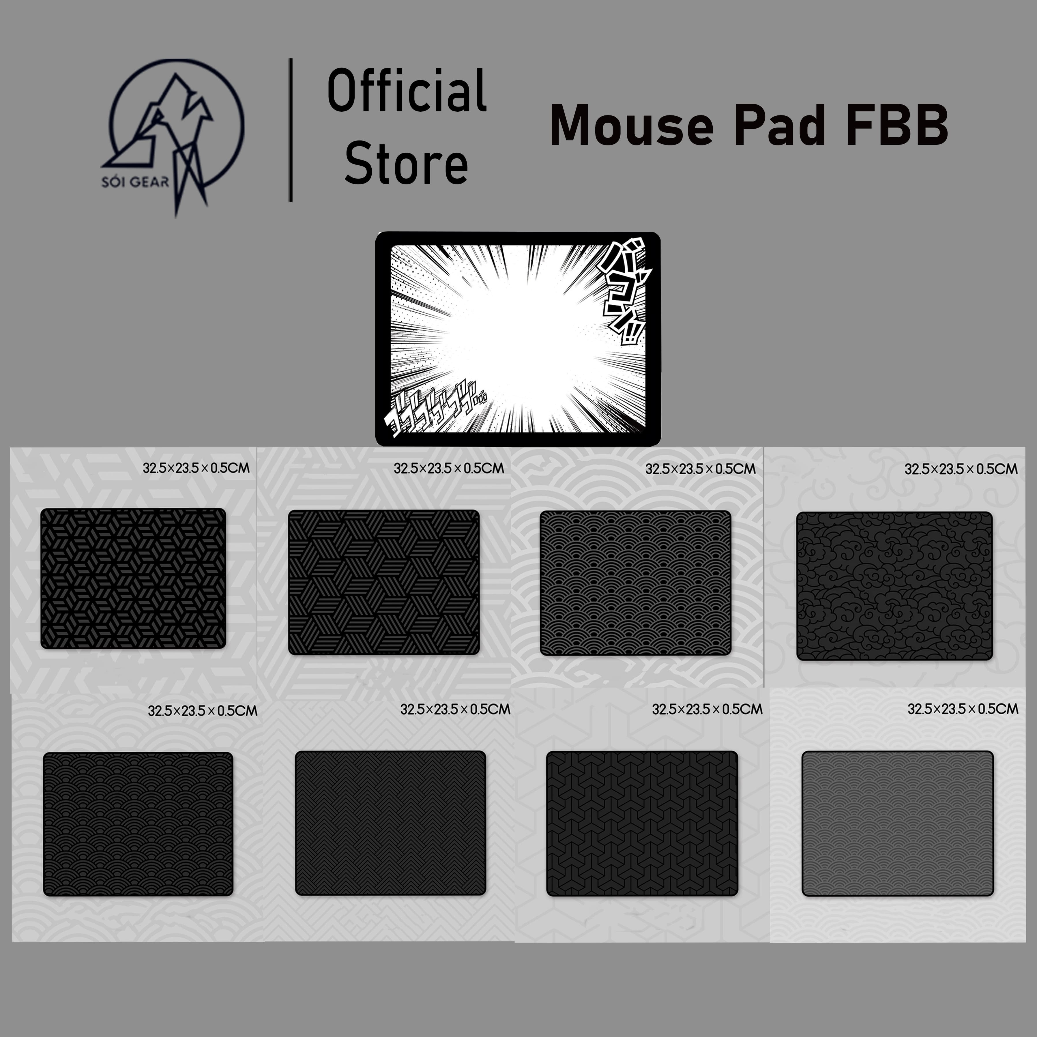 [In Stock] Lót chuột Mouse Pad FBB