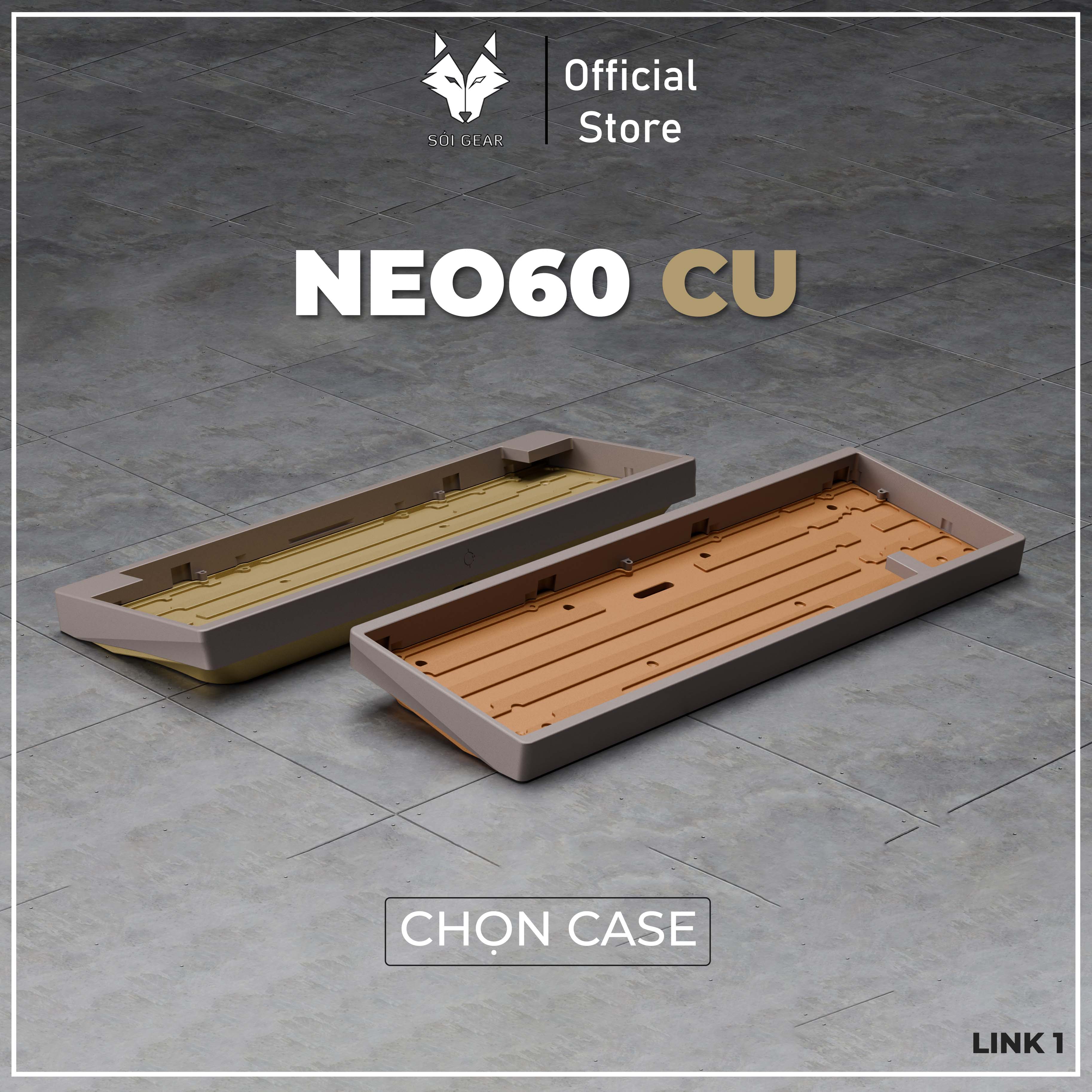 [In Stock] Neo60 CU Keyboard KIT | Case