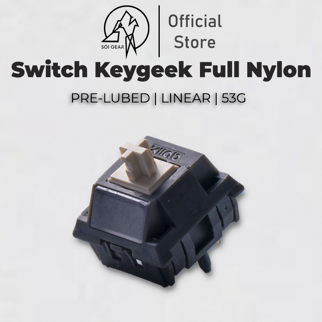 [In Stock] Switch Keygeek Full Nylon Linear