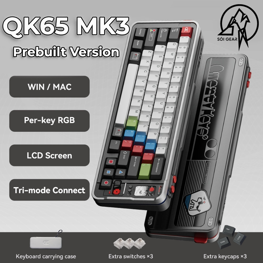 [In Stock] QK65 MK3 - Prebuilt Keyboard