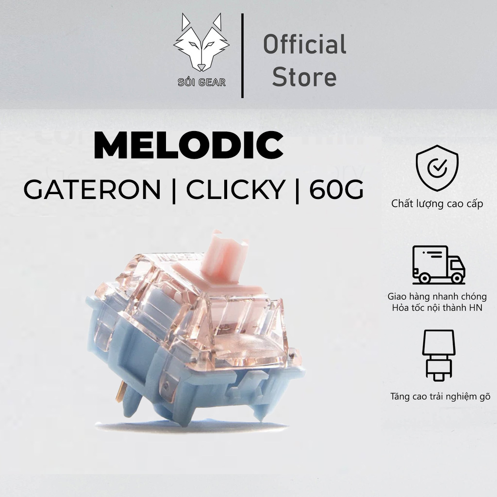 Switch Clicky Gateron Melodic
