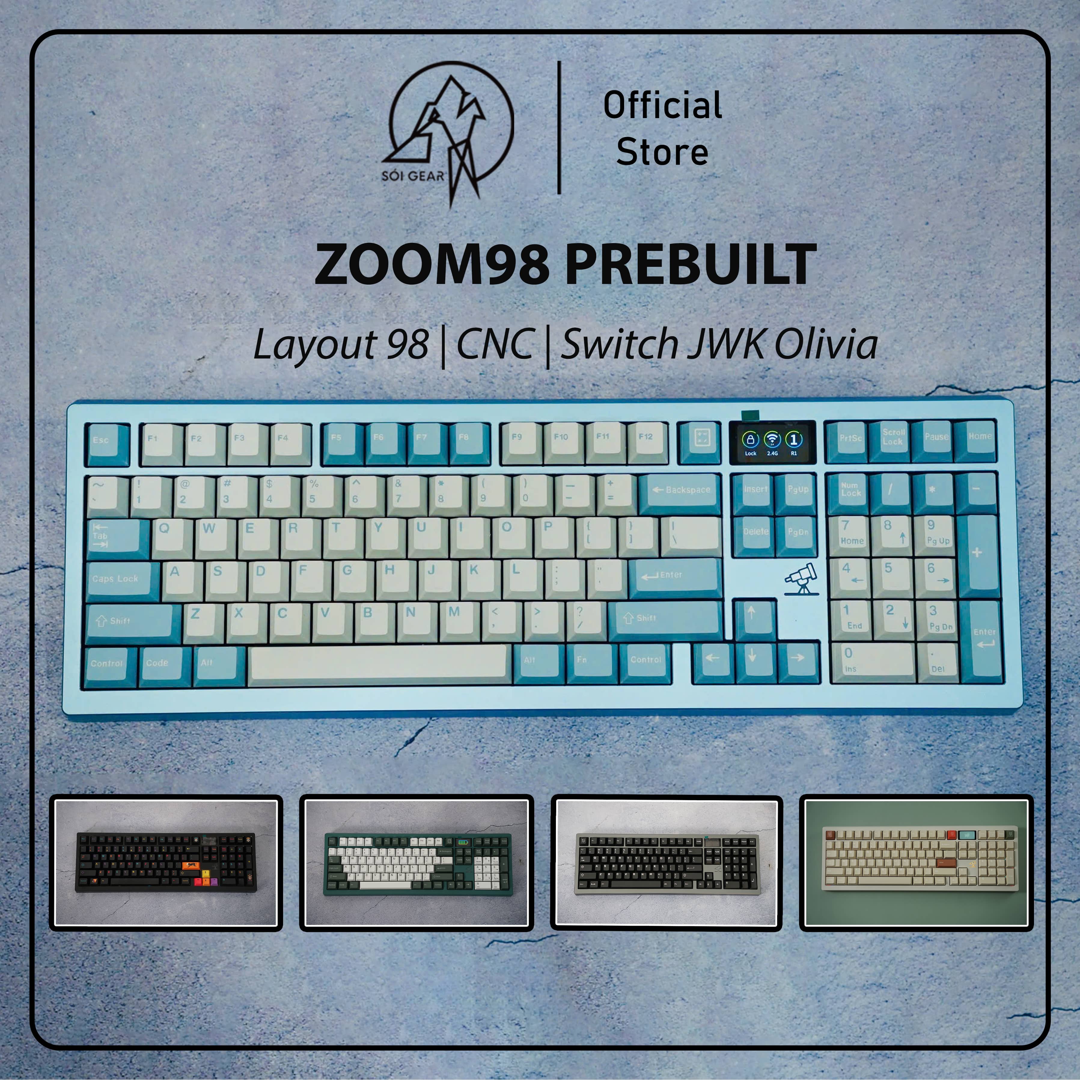 [In Stock] Zoom98 Prebuilt Keyboard