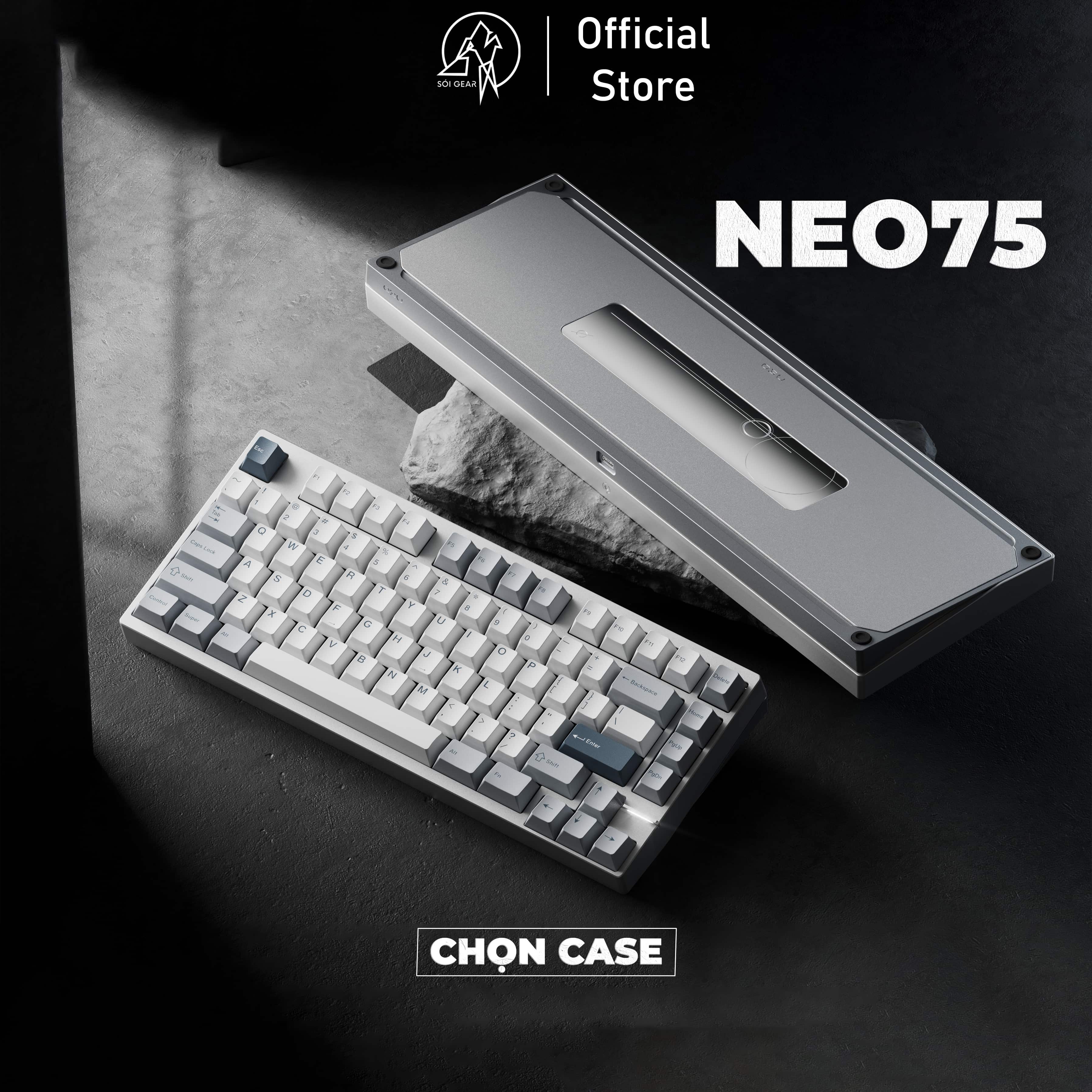 [GB] KIT bàn phím Neo75 | Case