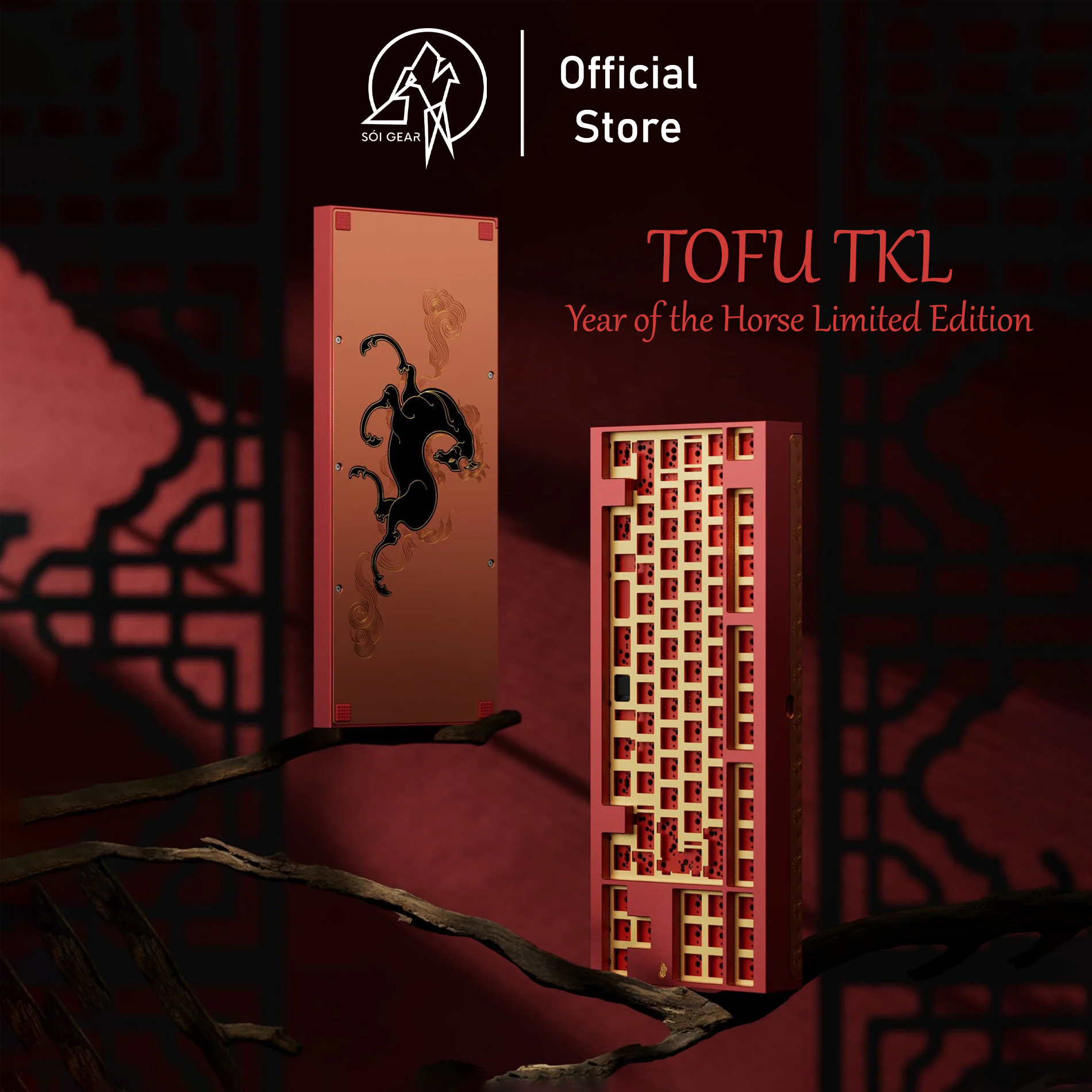 [GB] KIT bàn phím TOFU TKL Year of the Horse Limited Edition