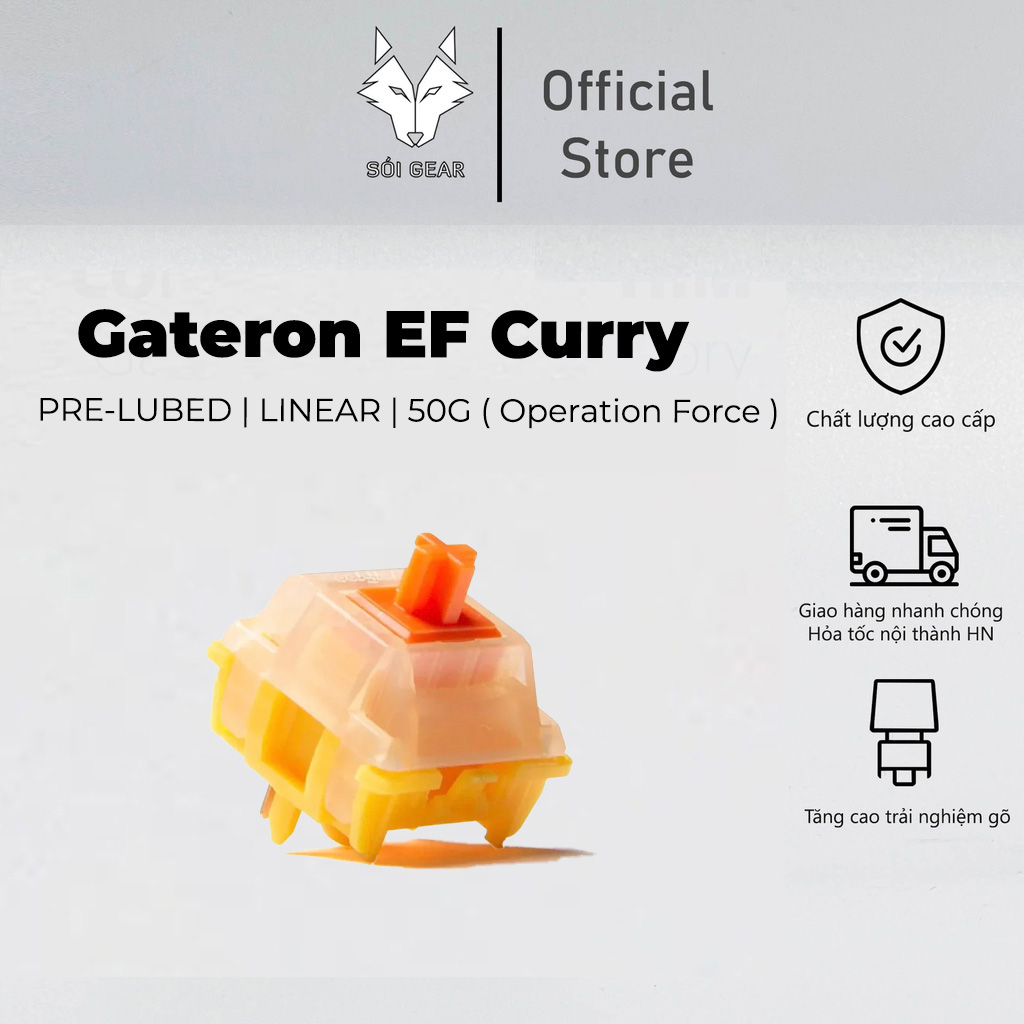 Switch Linear Gateron EF Curry