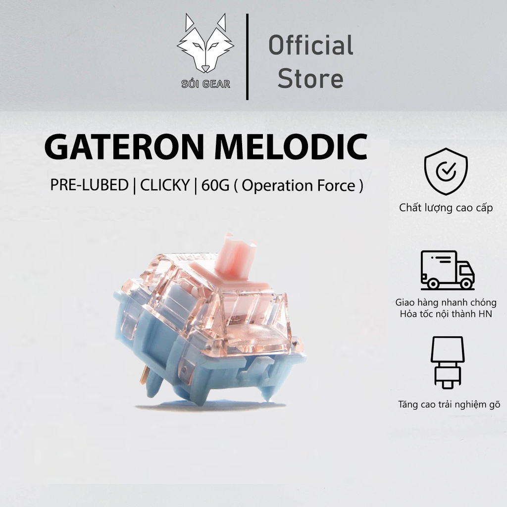 Switch Clicky Gateron Melodic