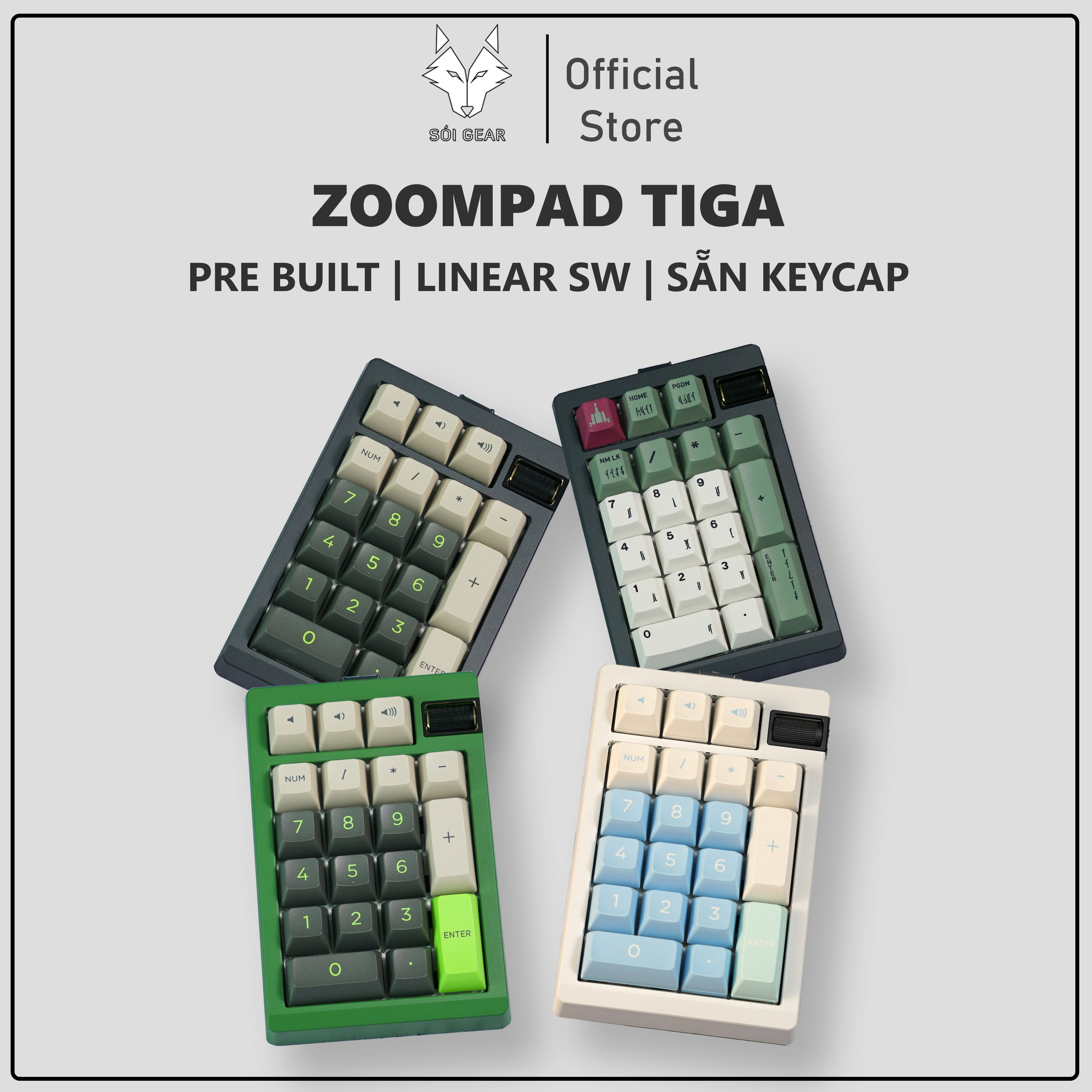 [Prebuilt by Sói] Zoompad Tiga