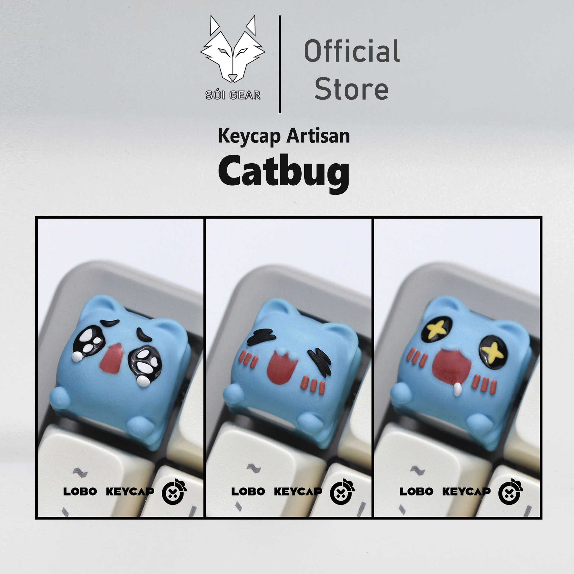 Keycap Lobo Artisan Bugcat-Capoo