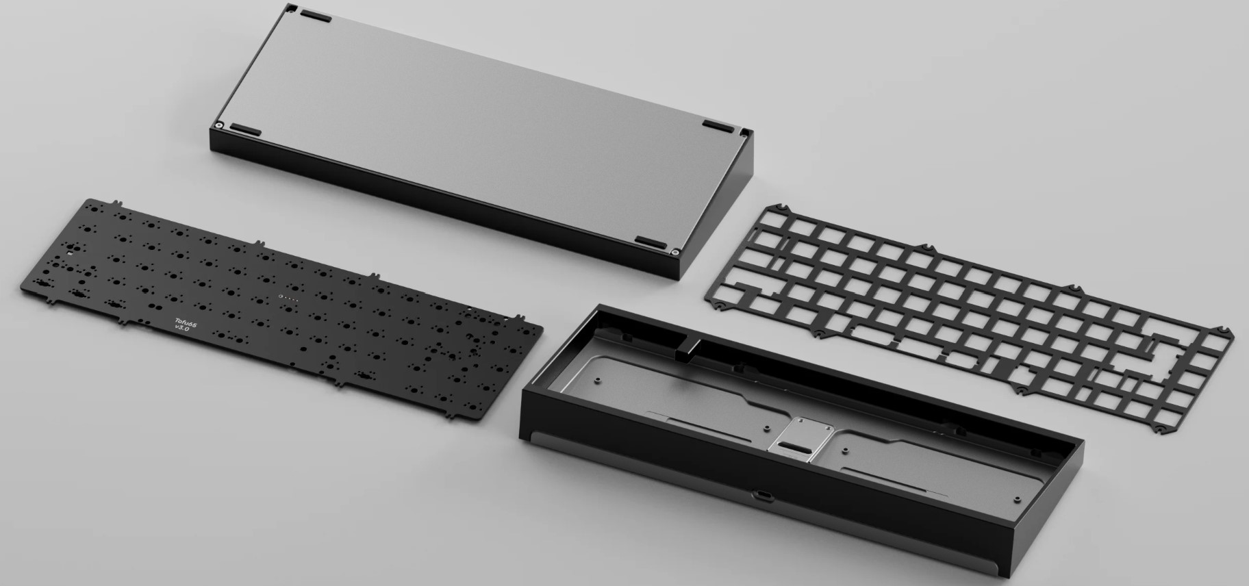 [GB] KIT bàn phím TOFU65 3.0 | TOP CASE