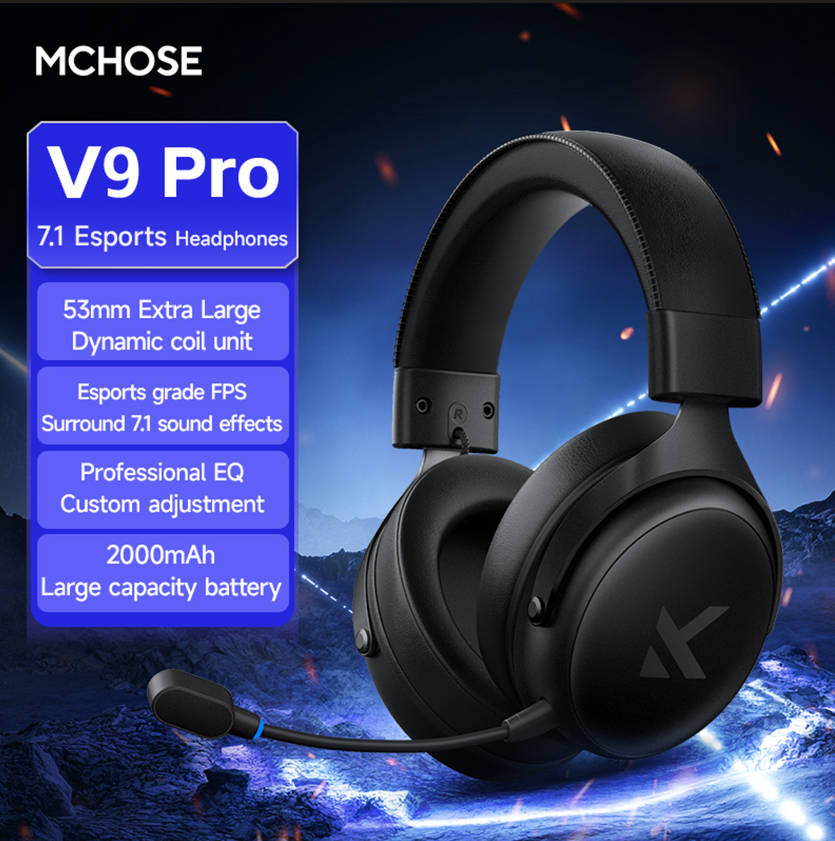 Tai nghe Gaming Mchose V9 Pro Wireless