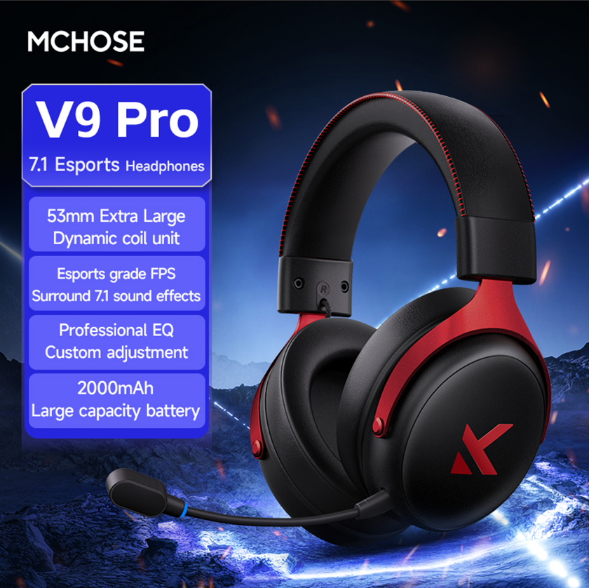 Tai nghe Gaming Mchose V9 Pro Wireless