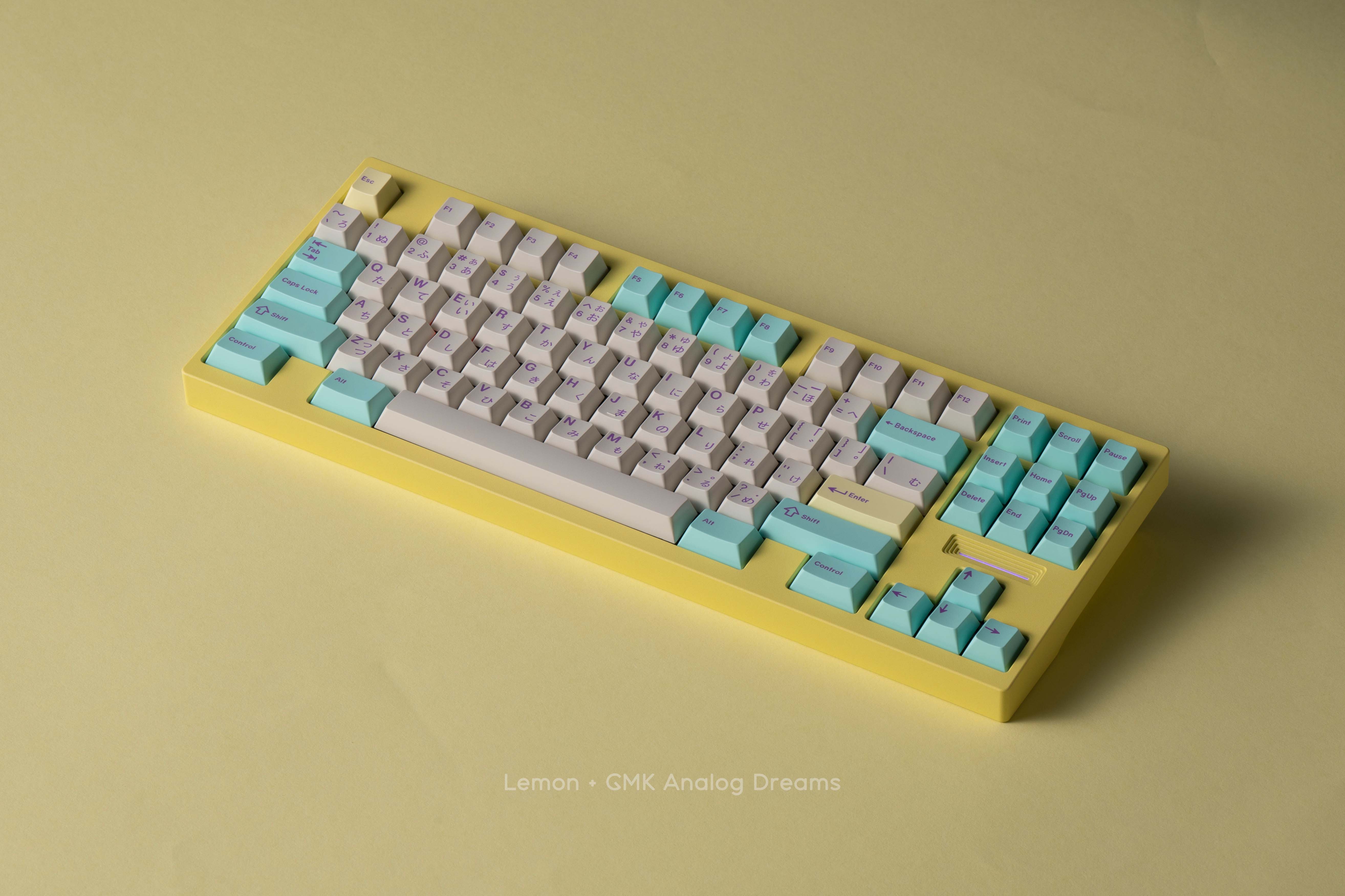 [In Stock] TKD Cycle 8 - Case Coating Lemon - WK-LED-HS1 ANSI PCB-Plate ALU-Tạ Polished-Battery Cover ALU