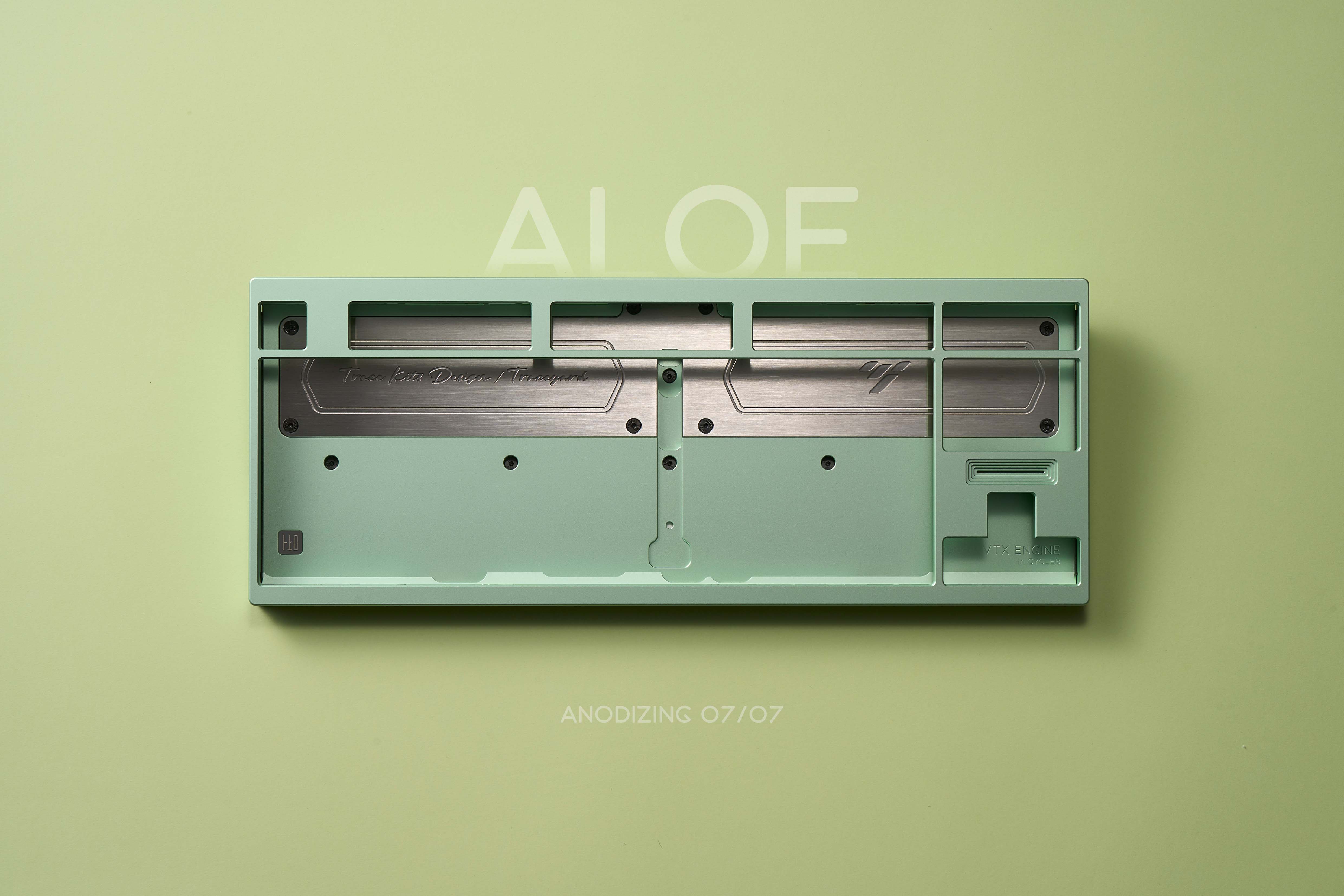 [In Stock] TKD Cycle 8 - Case Anod Aloe