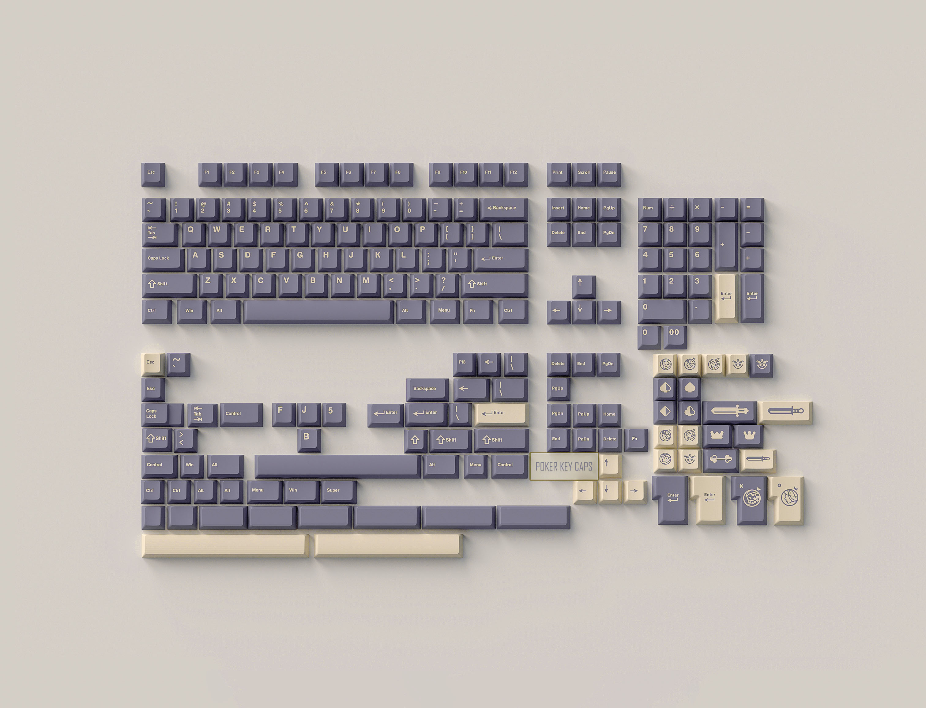 Keycap Cherry WS Poker