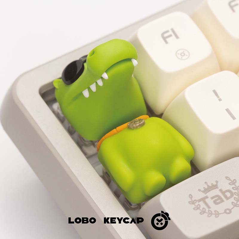 Keycap Lobo Artisan Party Animals