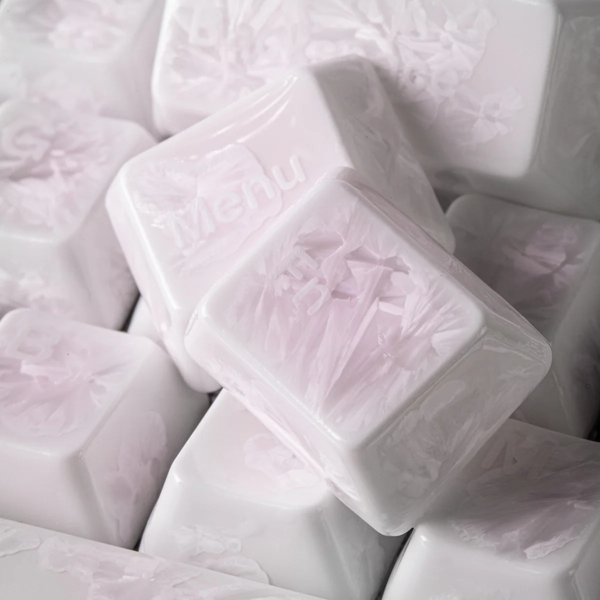 Keycap Sứ Cerakey - Pink Ice Crystal