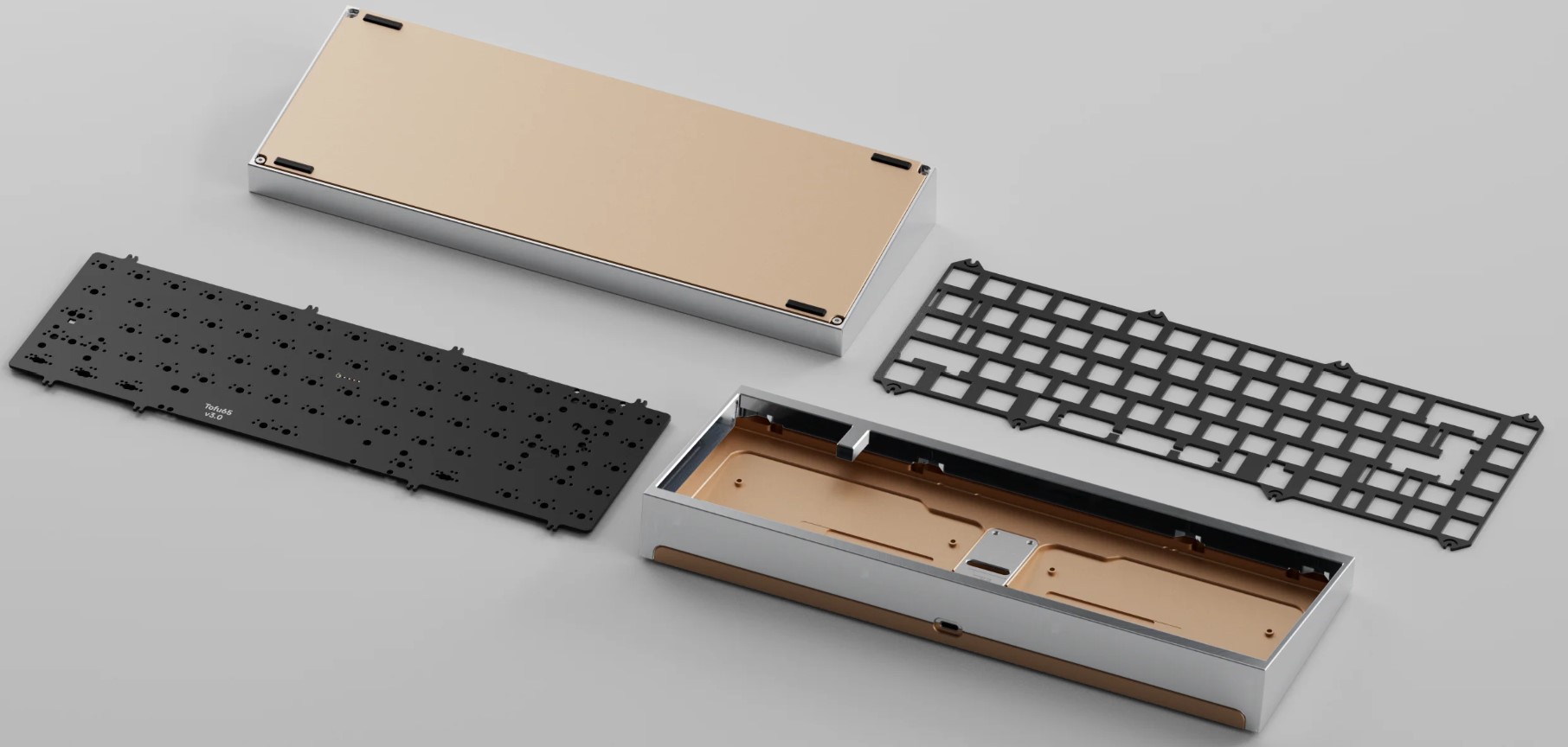 [GB] KIT bàn phím TOFU65 3.0 - Custom Color Edition | BOT CASE