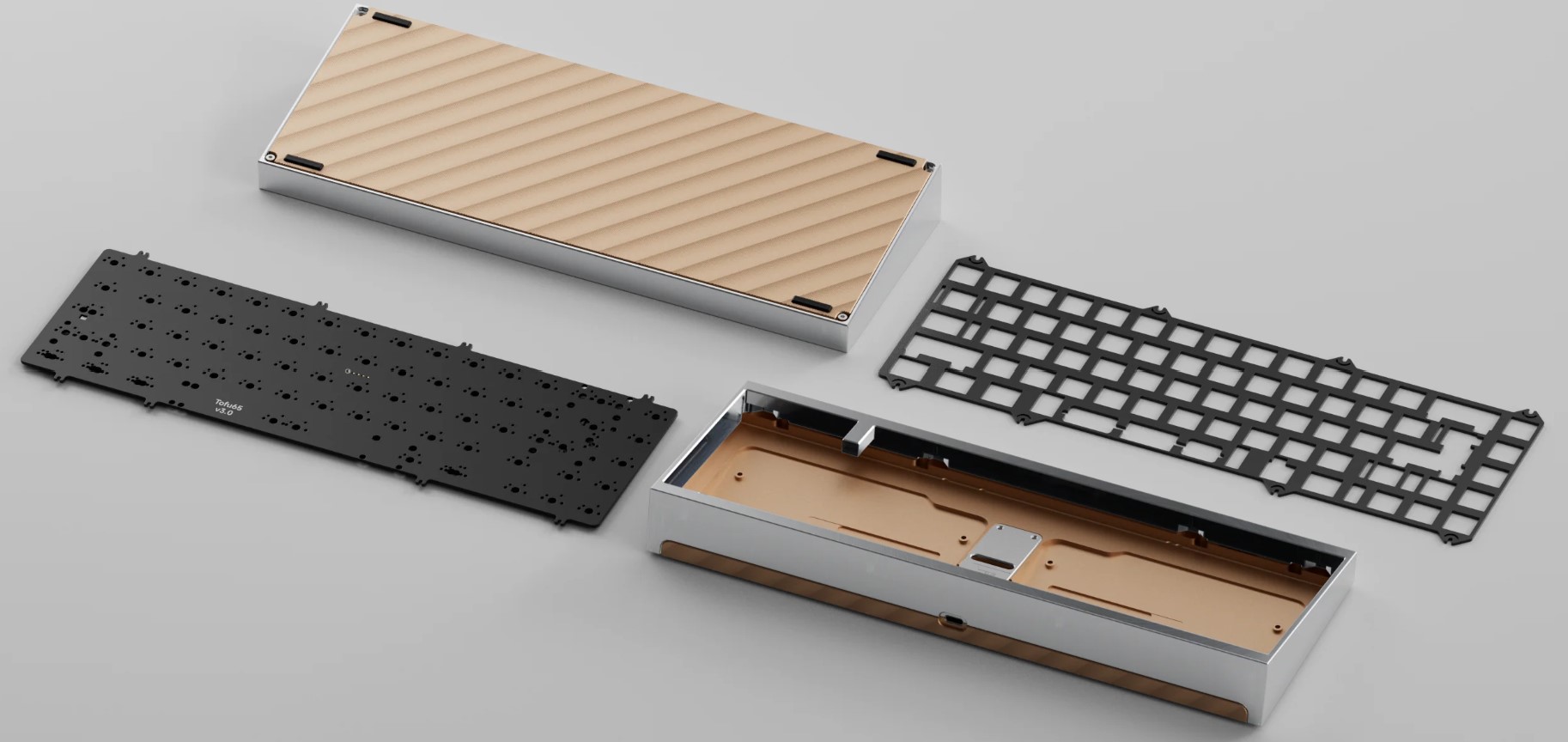 [GB] KIT bàn phím TOFU65 3.0 - Custom Color Edition | BOT CASE