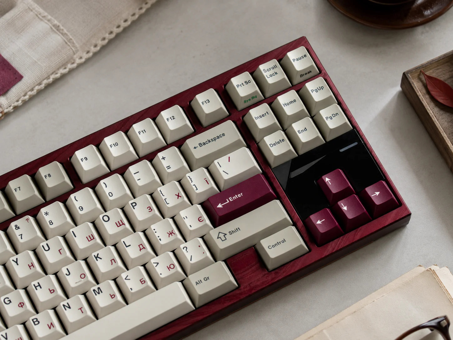 Keycap Keykobo Beige Cherry ABS Doubleshot