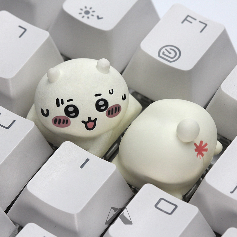 Keycap Lobo Artisan Chiikawa cong đuôi