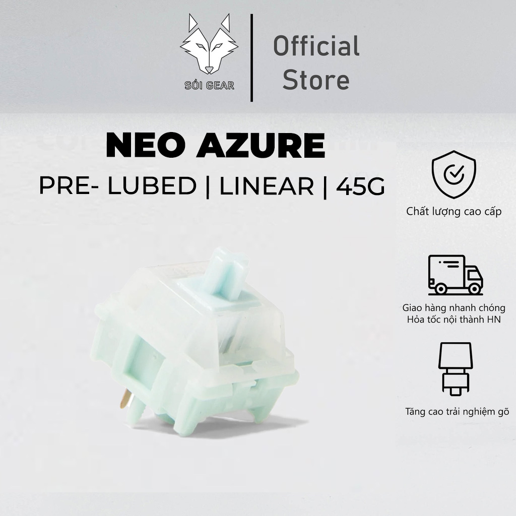 Neo Azure Linear Switches