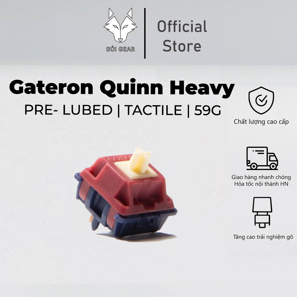 Switch Gateron Quinn Heavy Tactile