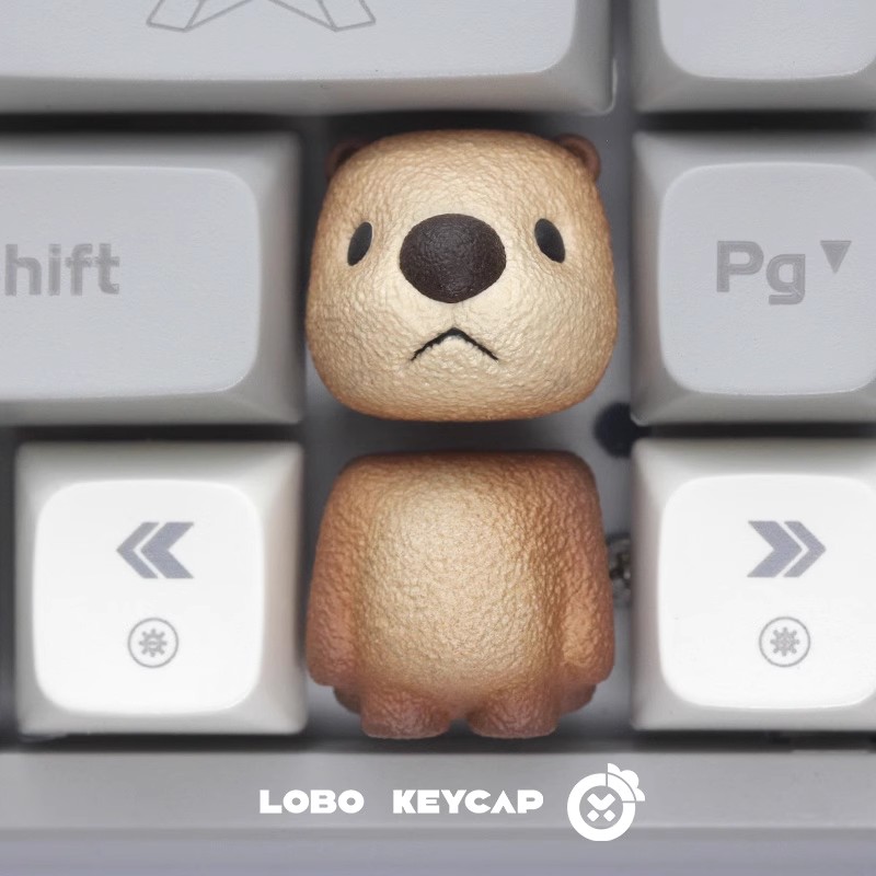Keycap Lobo Artisan Party Animals