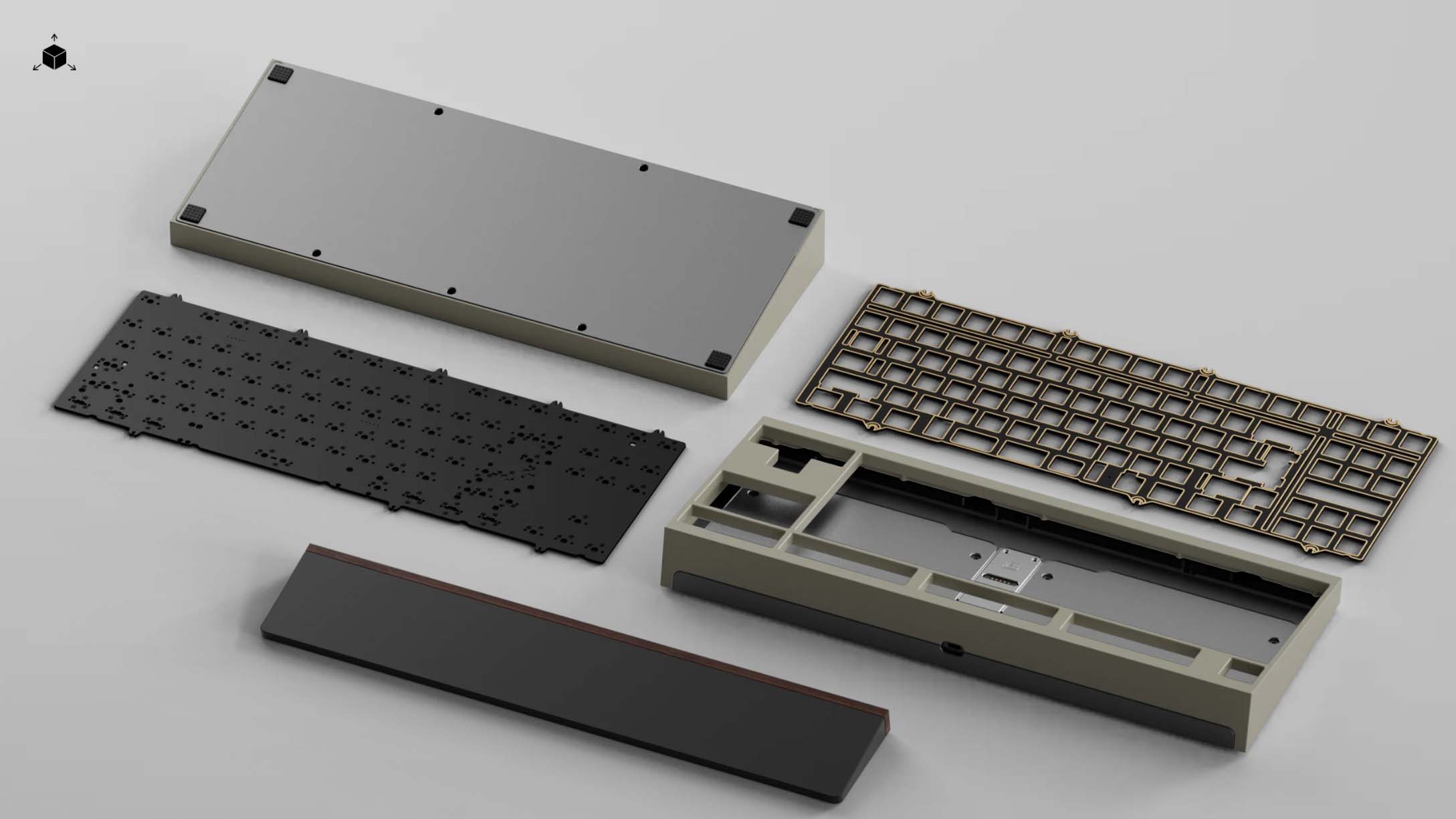 [GB] Tofu TKL R2 | Top Case