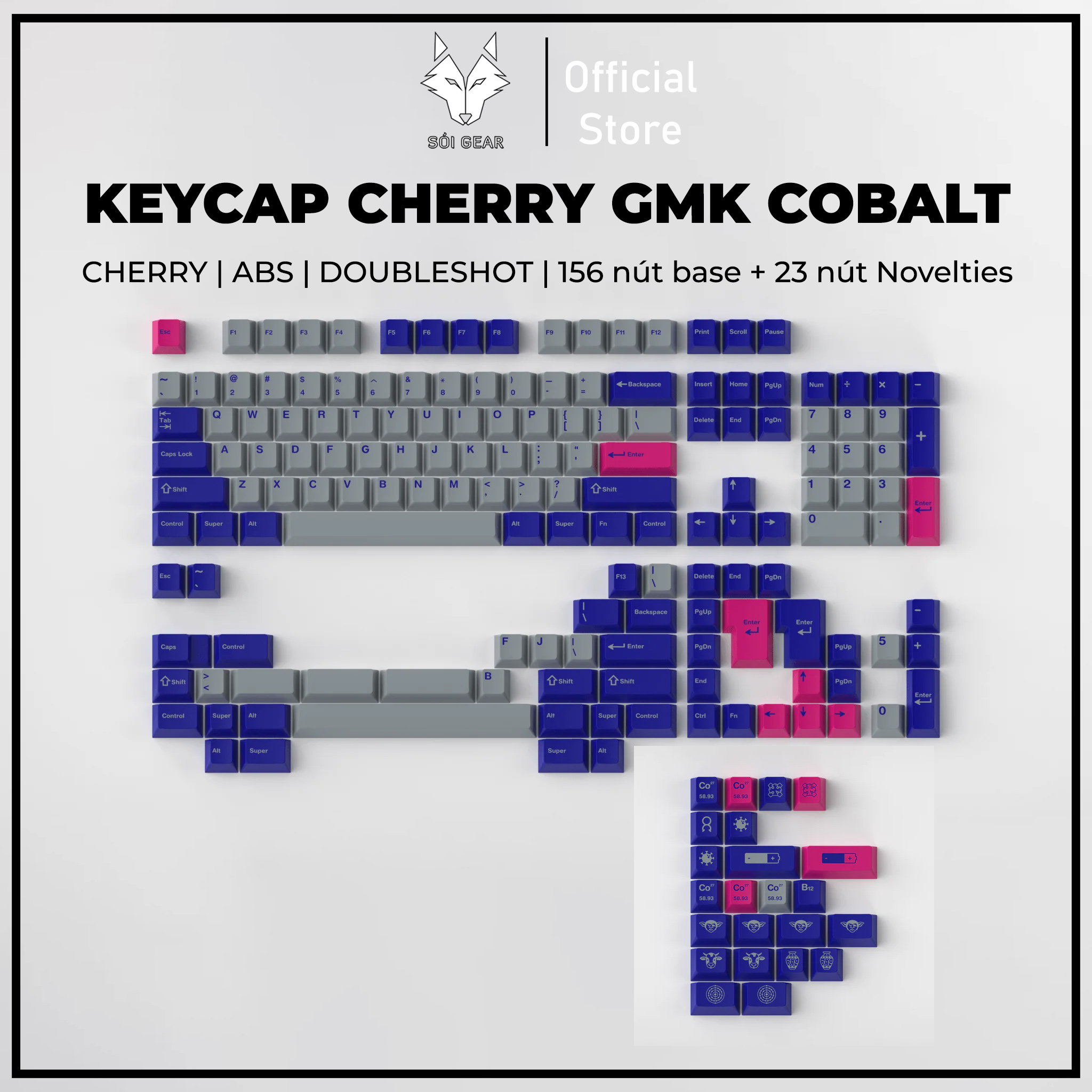 Keycap Cherry GMK Cobalt