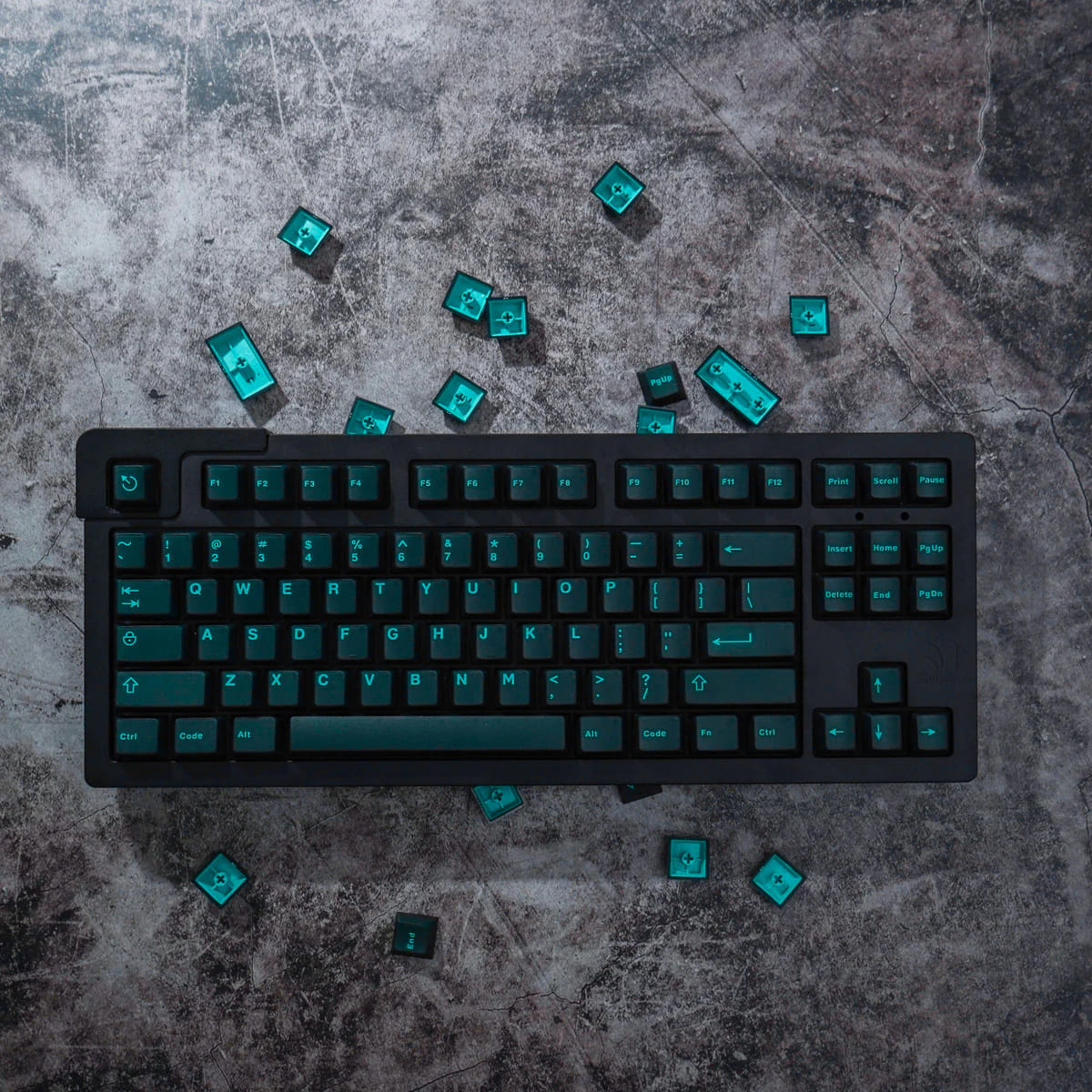 Keycap Cherry Aifei Coder Blue ABS Doubleshot