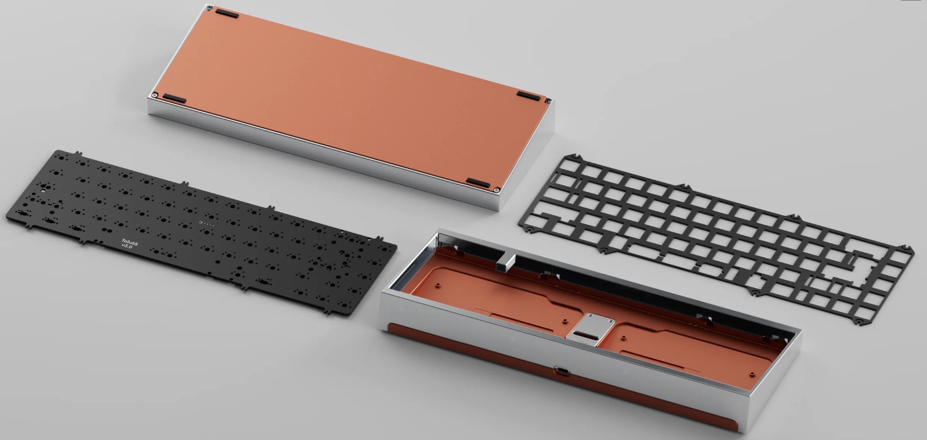 [GB] KIT bàn phím TOFU65 3.0 - Custom Color Edition | BOT CASE