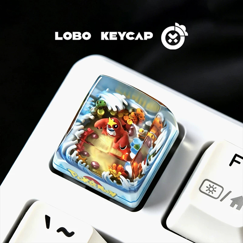 Keycap Artisan Lobo Pokemon Resin