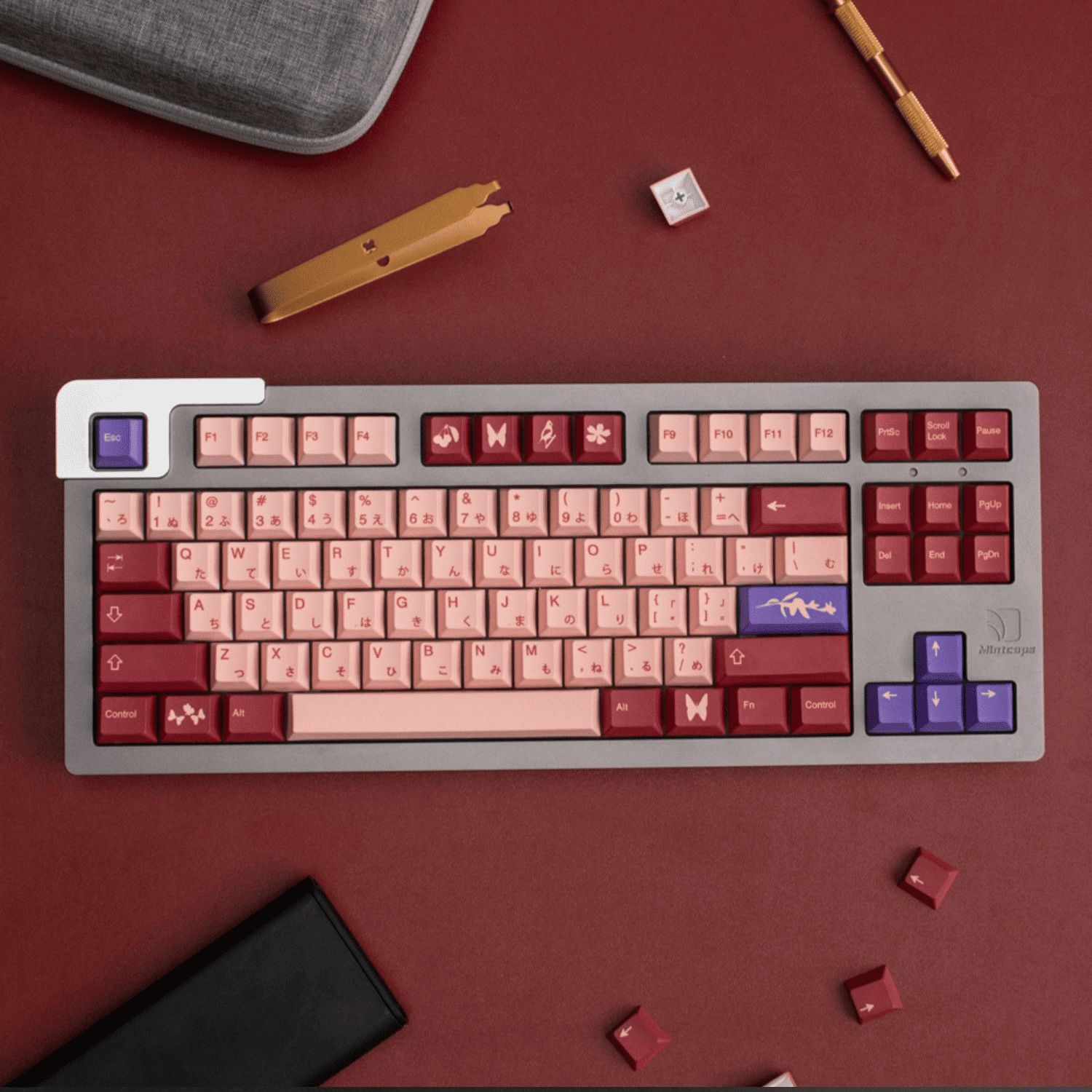 Keycap Mintcaps Cherry Blossom PBT Dyesub