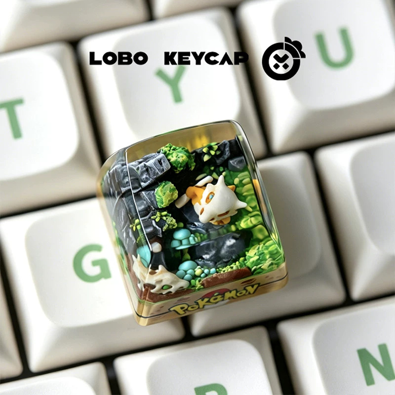 Keycap Artisan Lobo Pokemon Resin
