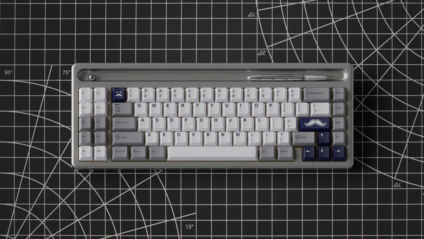 Keycap MW Cultured Gentleman Cherry PBT Dyesub