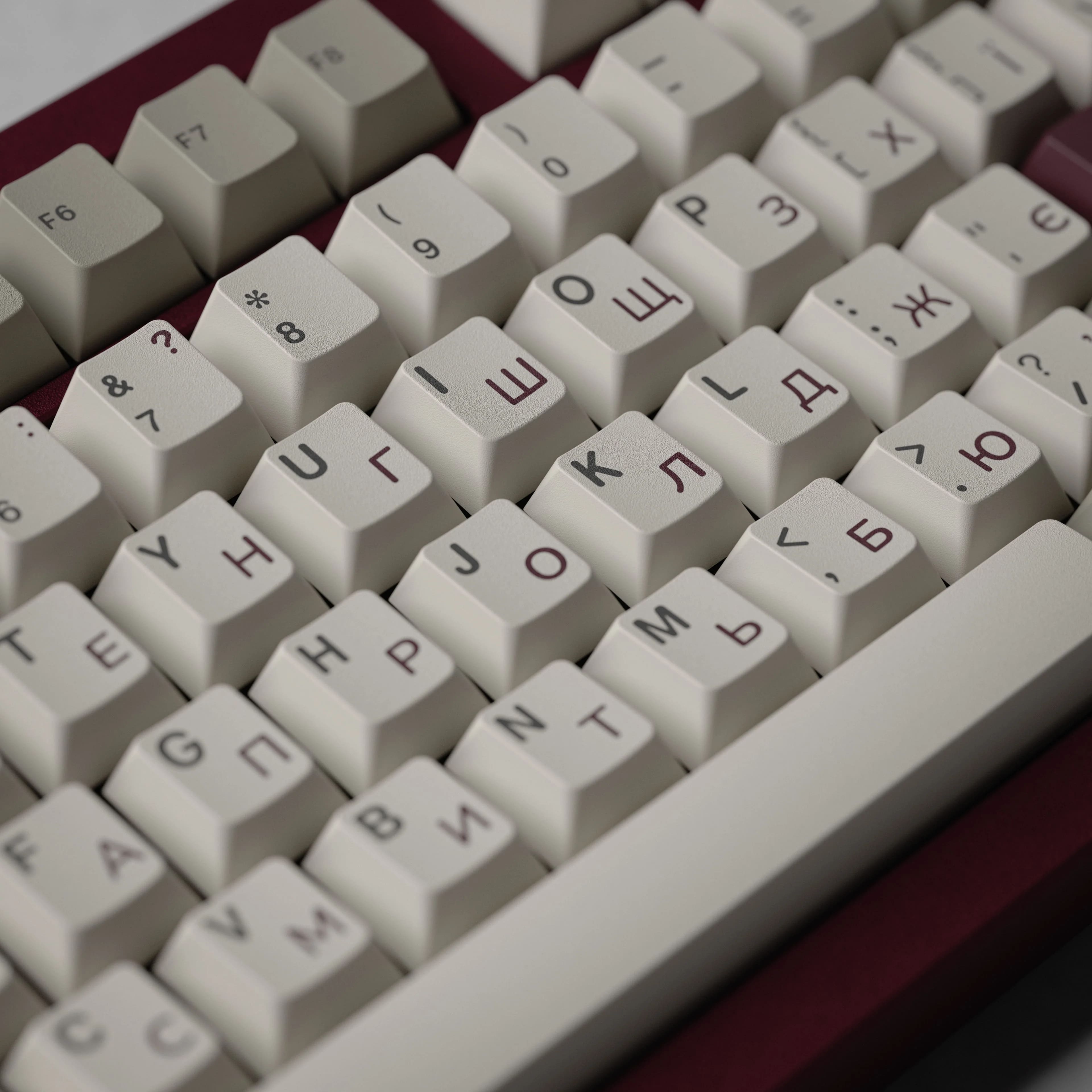 Keycap Keykobo Beige Cherry ABS Doubleshot