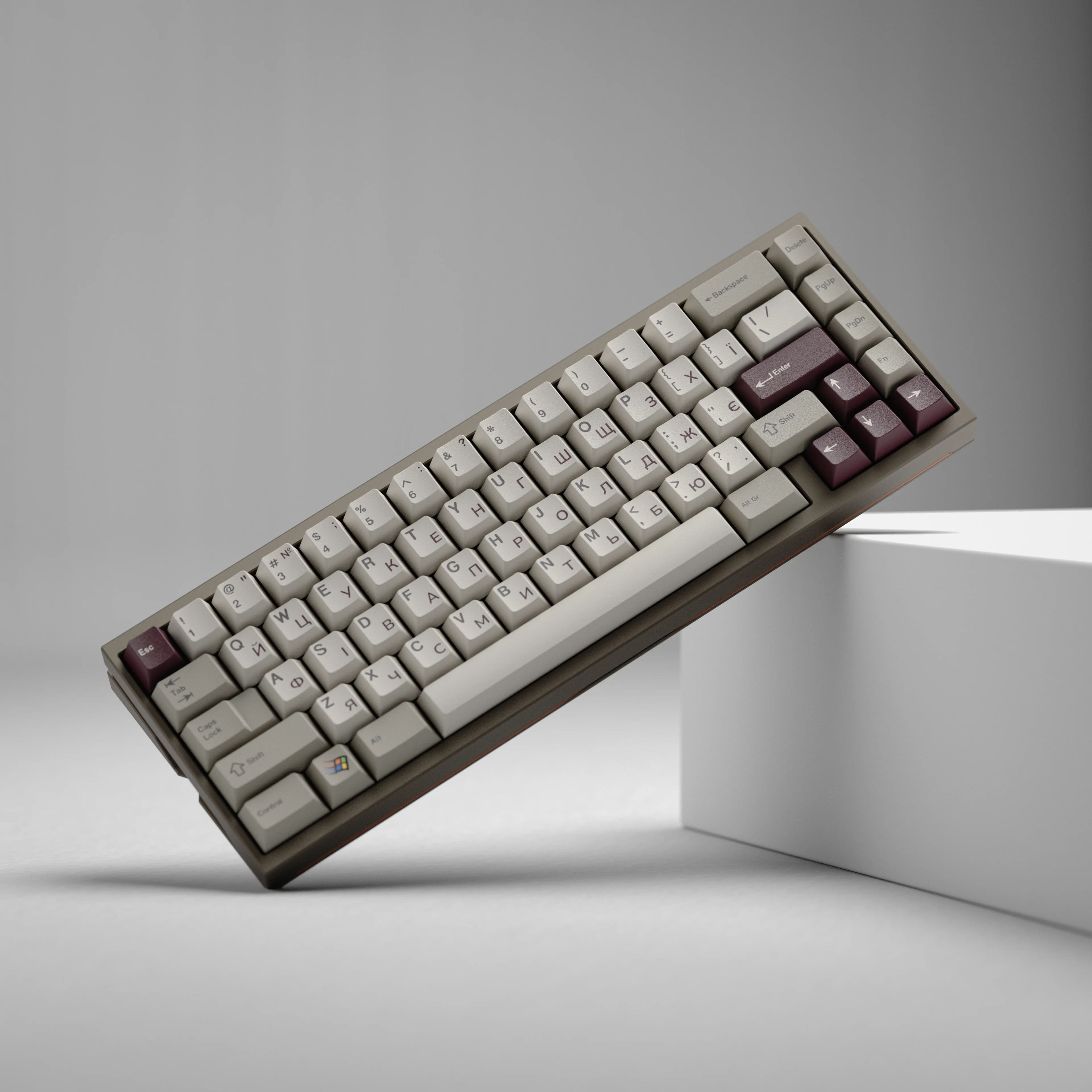Keycap Keykobo Beige Cherry ABS Doubleshot