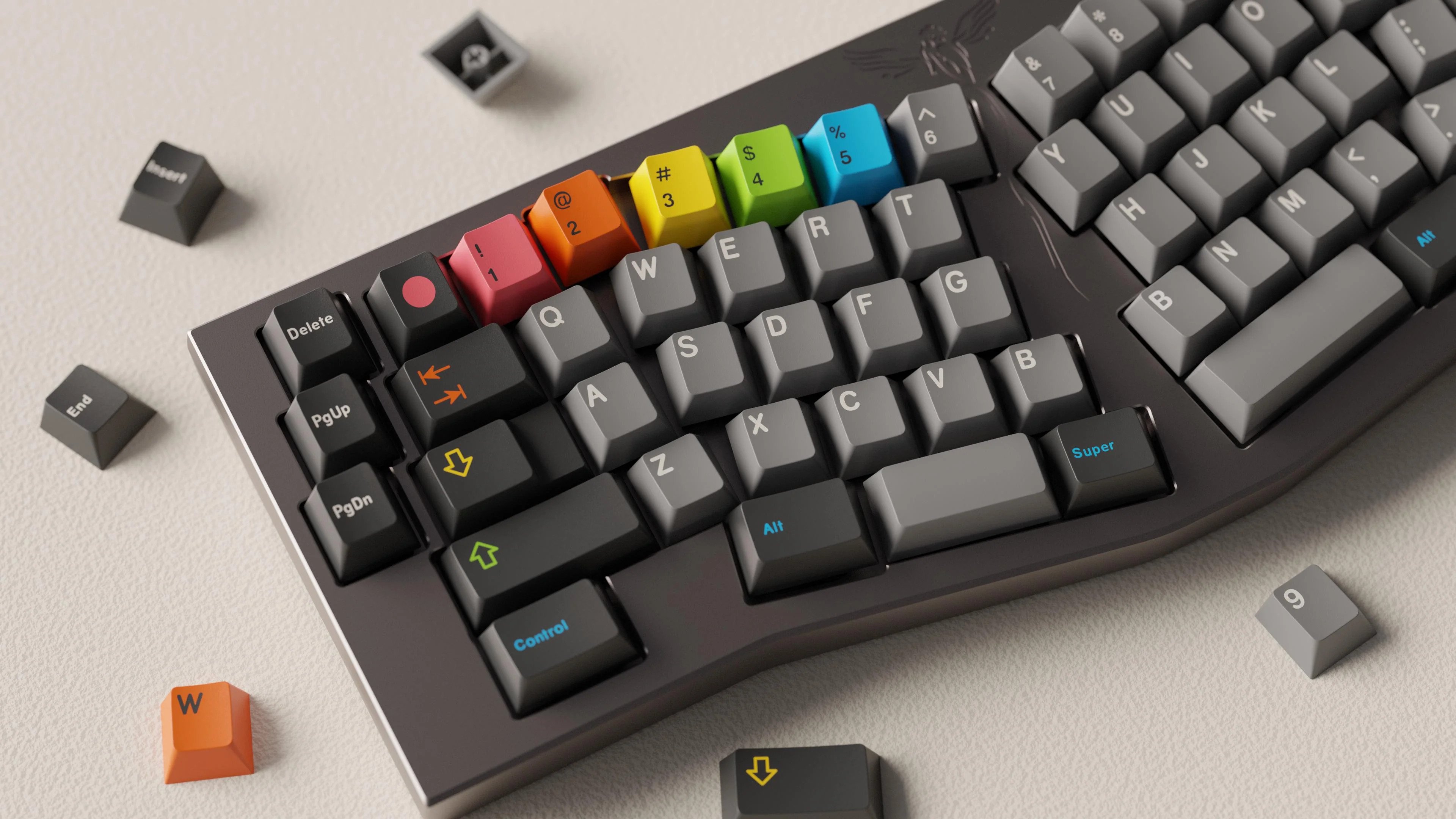 Keycap KeyKobo Instant Cherry ABS Doubleshot