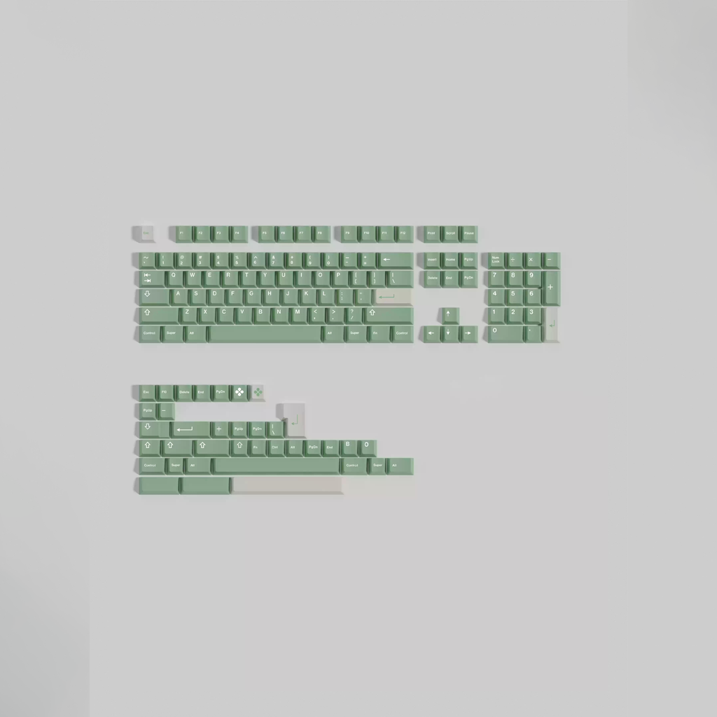 Keycap Walker Cherry Dandy Green PBT dyesub