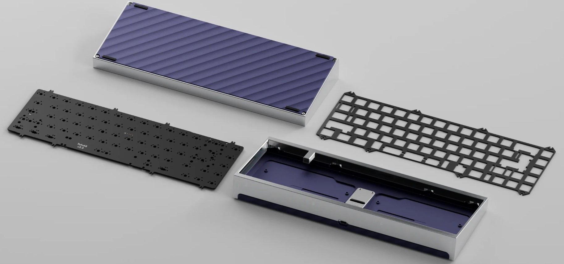 [GB] KIT bàn phím TOFU65 3.0 - Custom Color Edition | BOT CASE