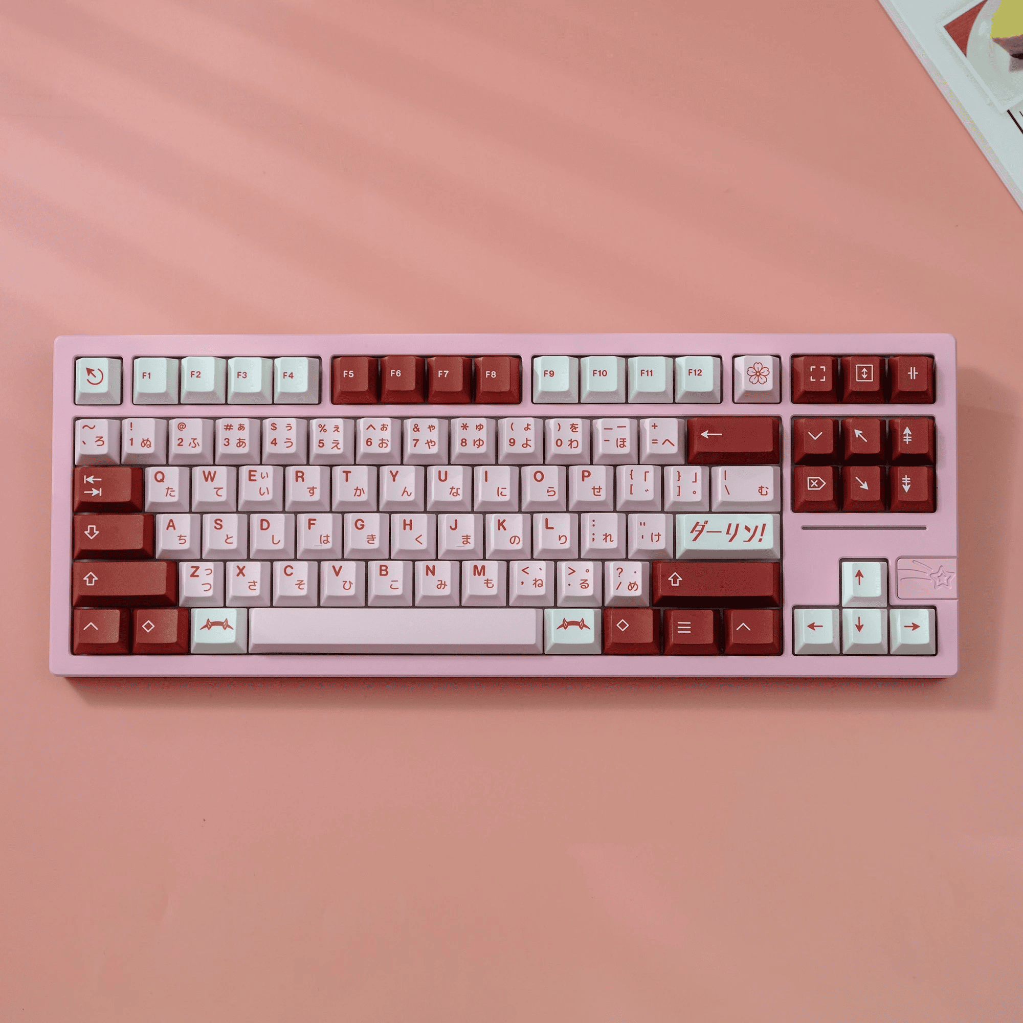 Keycap Mintcaps Cherry Darling PBT Dyesub