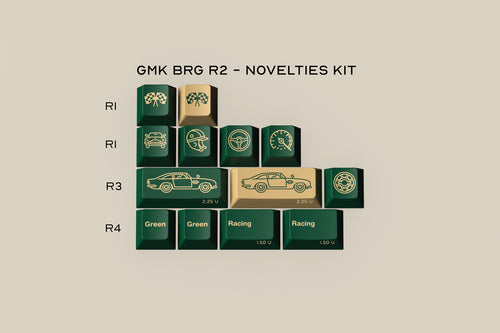 Keycap Cherry GMK BRG Base + Novelties